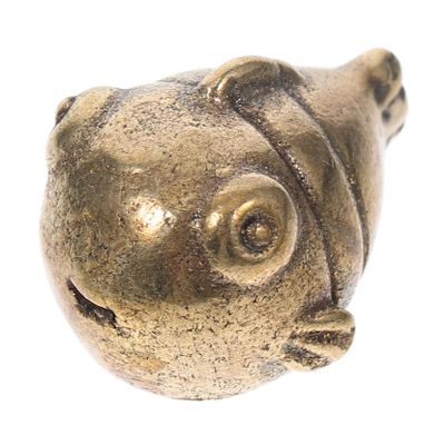 Kisangel Vintage Brass Fish Figure