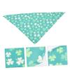BESPORTBLE Dog Bandana with Clover Pattern for St. Patrick's Day view 2