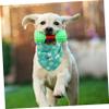 BESPORTBLE Dog Bandana with Clover Pattern for St. Patrick's Day view 3