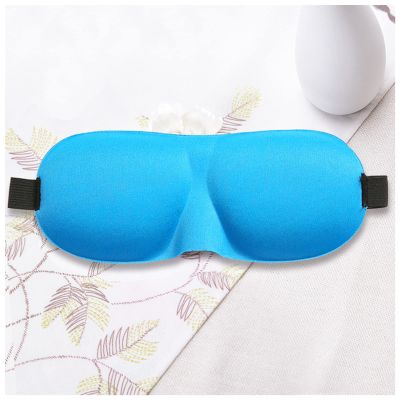 3D Sleep Mask with Eye Cover, Blue