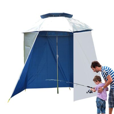 Portable Sun Canopy for Fishing Umbrellas, Waterproof UV Protection
