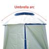 Portable Sun Canopy for Fishing Umbrellas, Waterproof UV Protection view 4