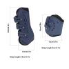 Vvikizy Horse Tendon Boots, Adjustable Open-Front Jumping Boots, 4-Piece Set, Large view 4