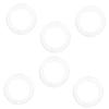 Silicone Scissor Finger Rings, White, Pack view 1