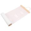 Removable Wooden and Felt Fabric Growth Chart for Children, Pink view 1