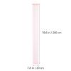 Removable Wooden and Felt Fabric Growth Chart for Children, Pink view 2