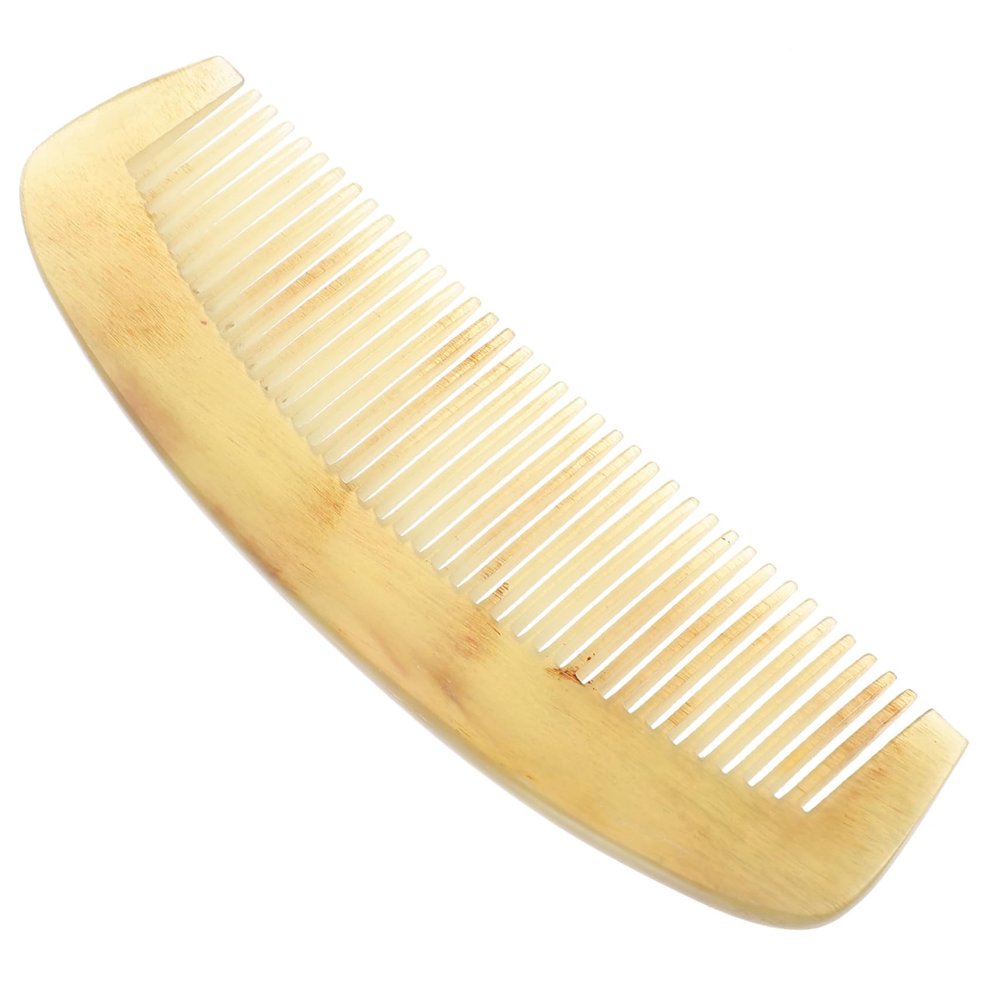 Genuine Horn Hair Comb for Hair Care and Detangling