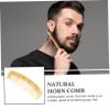 Genuine Horn Hair Comb for Hair Care and Detangling view 2
