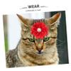ORFOFE 20-Piece Flower Hair Ties for Dogs and Cats view 3