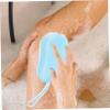 2-Piece Silicone Facial Cleansing and Bath Exfoliating Brush Set view 3