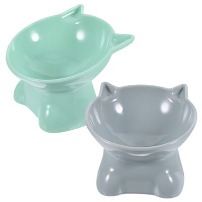 BESPORTBLE Elevated Cat Bowl - 2 Pack