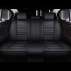 YRCTHEK Universal Full Set Car Seat Covers for Clio 2019–2024, Airbag-Compatible, Waterproof PU Leather, All-Season, 5-Seater, A view 3