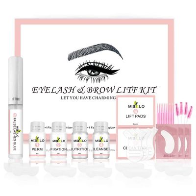 Lash and Brow Lift Kit, Professional DIY Lash Perm and Brow Lamination Kit