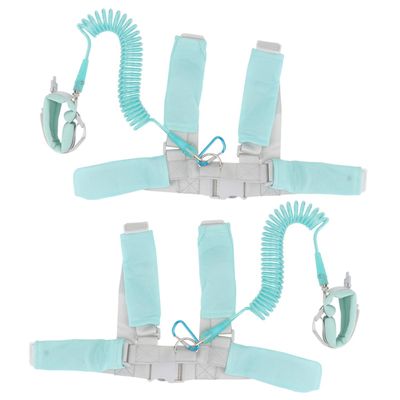 Toyvian 2.5 m Reflective Child Safety Leash with Wrist Link for Babies and Children