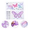 Children's Height Chart, 2-Sheet PVC Wall Stickers with Butterflies view 3