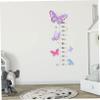 Children's Height Chart, 2-Sheet PVC Wall Stickers with Butterflies view 4