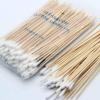 100/200 Cotton Swabs, 15.2 cm Long, with Wooden Handles view 4