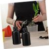 3-Pack 150 ml Black Plastic Squeeze Bottles view 4