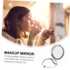 Creative Foldable Double-Sided Metal Makeup Mirror view 3