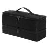 Hair Dryer Storage Case, Double-Layer Travel Organizer for Hair Styling Tools view 1