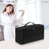 Hair Dryer Storage Case, Double-Layer Travel Organizer for Hair Styling Tools view 3
