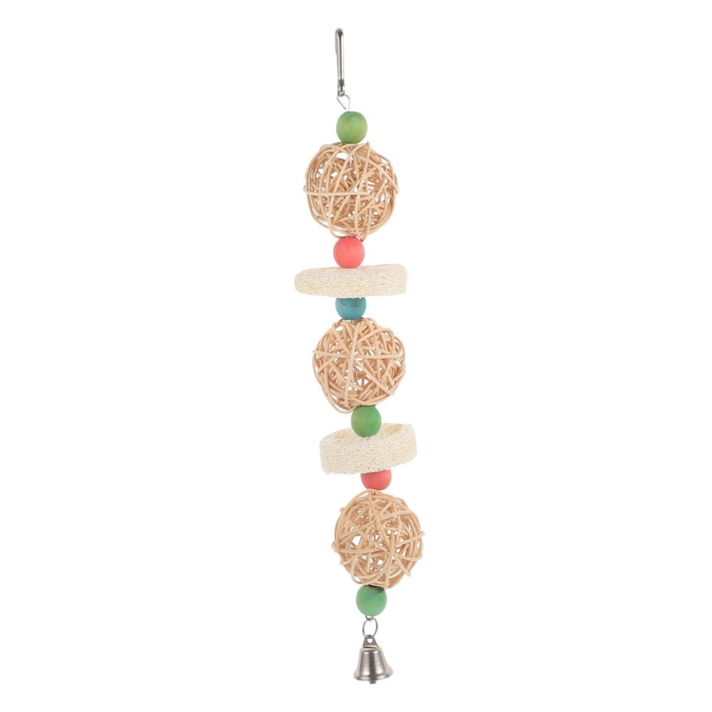 Supvox Hanging Chew Toy for Parrots