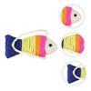 BESPORTBLE 3-Piece Fish-Shaped Sisal Cat Scratching Boards view 3