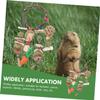 Supvox Hanging Rabbit Chew Toy, 2-Piece Wooden Set view 4