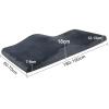 Curved Memory Foam Topper for Massage Table, Eyelash Bed Mattress, 60 x 180 x 18 cm view 4