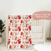 Kevcer Santa Claus Baby Blanket, Super Soft Fleece Throw, XS, 30 x 40 in view 3