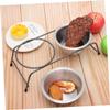Supvox Double Dog Bowl with Iron Holder view 3