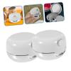 Empty Plastic Lip Balm Cases with Mirror, 2-Pack view 2