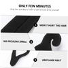 AUTSUPPL 4-Piece Hair Bun Sponge Donut Maker, Small and Large, Hair Styling Tool for Ponytails, Non-Toxic, for Ballet and Everyday Use view 3