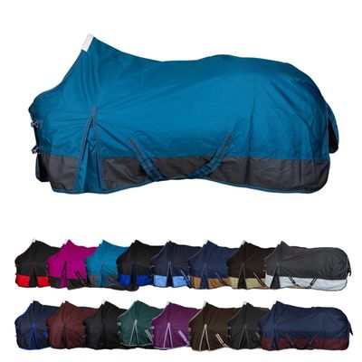 RL24 Basicline 600D Winter Turnout Blanket, Petrol/Graphite, 105 cm (300 g)