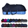 RL24 Basicline 600D Turnout Blanket with Polar Fleece Lining, Blue/Baby Blue, 85 cm view 1