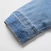 Foweknow Men's Winter Denim Jacket with Fleece Lining and Lapel Collar view 4
