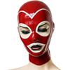 YZPNBW Handmade BDSM Latex Full-Face Mask with Zipper view 1