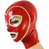 YZPNBW Handmade BDSM Latex Full-Face Mask with Zipper view 4