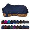 RL24 Basicline 600D 200g Winter Turnout Blanket, Navy/Brown, 125 cm view 1