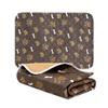 FANSU Reusable Puppy Training Pads, 2-Pack, 45 x 60 cm, Dark Brown view 1