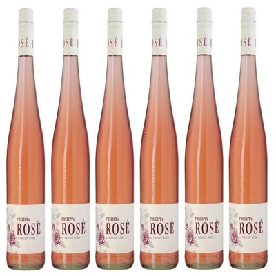 6 x 0.75 L 2024 Philipp Kuhn Philipps Rosé VDP.Gutswein Quality Wine, Palatinate, Germany, Dry Rosé