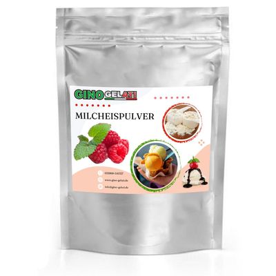 Gino Gelati Milk Ice Cream Powder, Raspberry, 100 kg