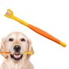 Small Dog Toothbrush, Puppy Toothbrush with Soft Bristles - Dog Toothbrush with Three Heads view 1