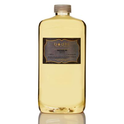 Bodhi Tangerine Massage Oil, 1 L, Fruity Tangerine Scent, Vegan