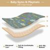 Colorful Retro Bed Sheet for Toddlers, Travel Cots and Cribs, Waterproof, 127 x 63 cm (Bed Not Included) view 4