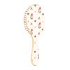 Cute Christmas Red Gnome Wooden Paddle Hair Brush for Fine Hair view 2