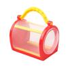 Yardwe Insect Cage for Kids, Insect House with Door and Handle, Insect Catching Cage for Learning and Observation, Garden Toy, Red view 1