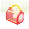 Yardwe Insect Cage for Kids, Insect House with Door and Handle, Insect Catching Cage for Learning and Observation, Garden Toy, Red view 2