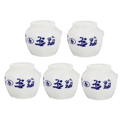 Yardwe 5-Piece Parrot Bowl Set