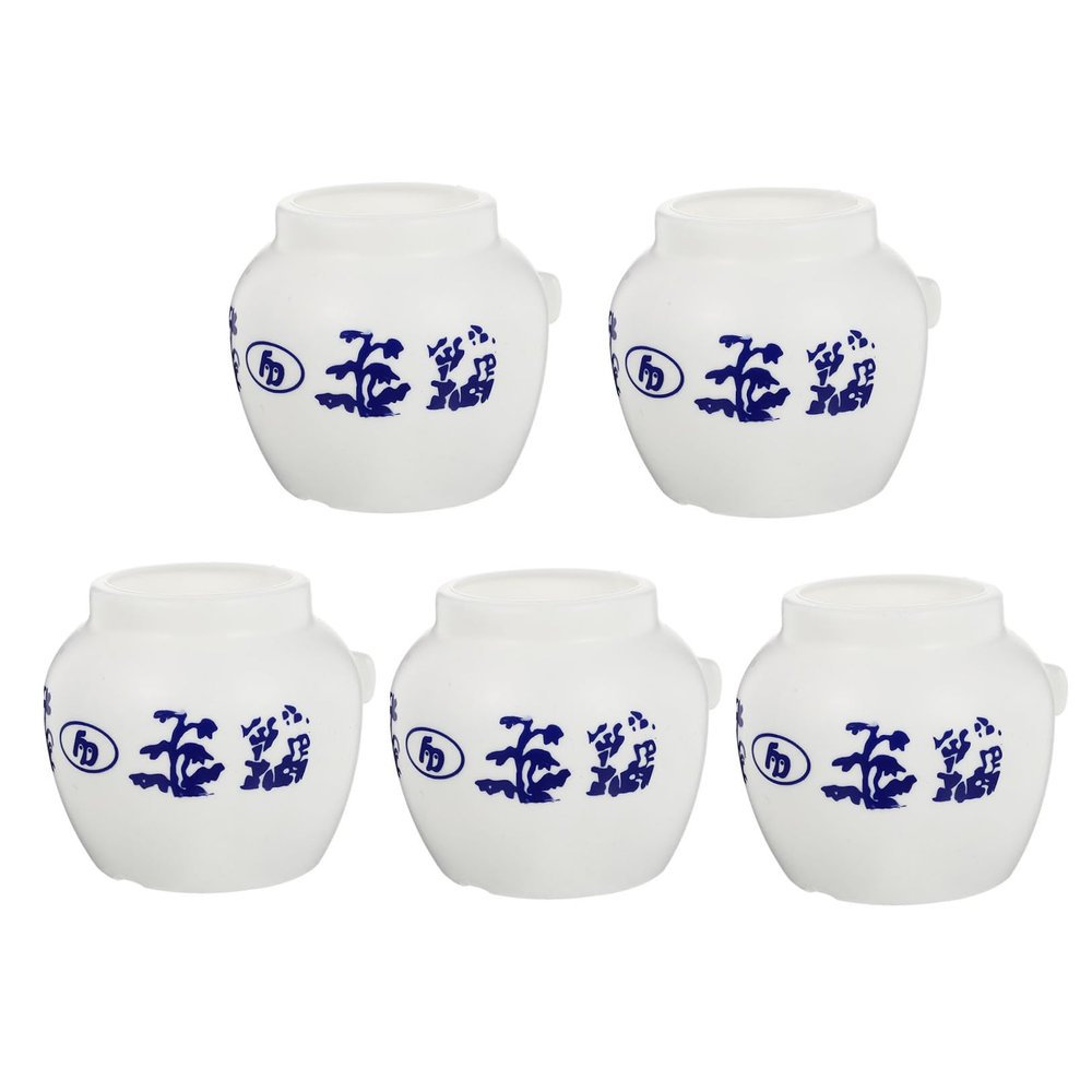 Yardwe 5-Piece Parrot Bowl Set
